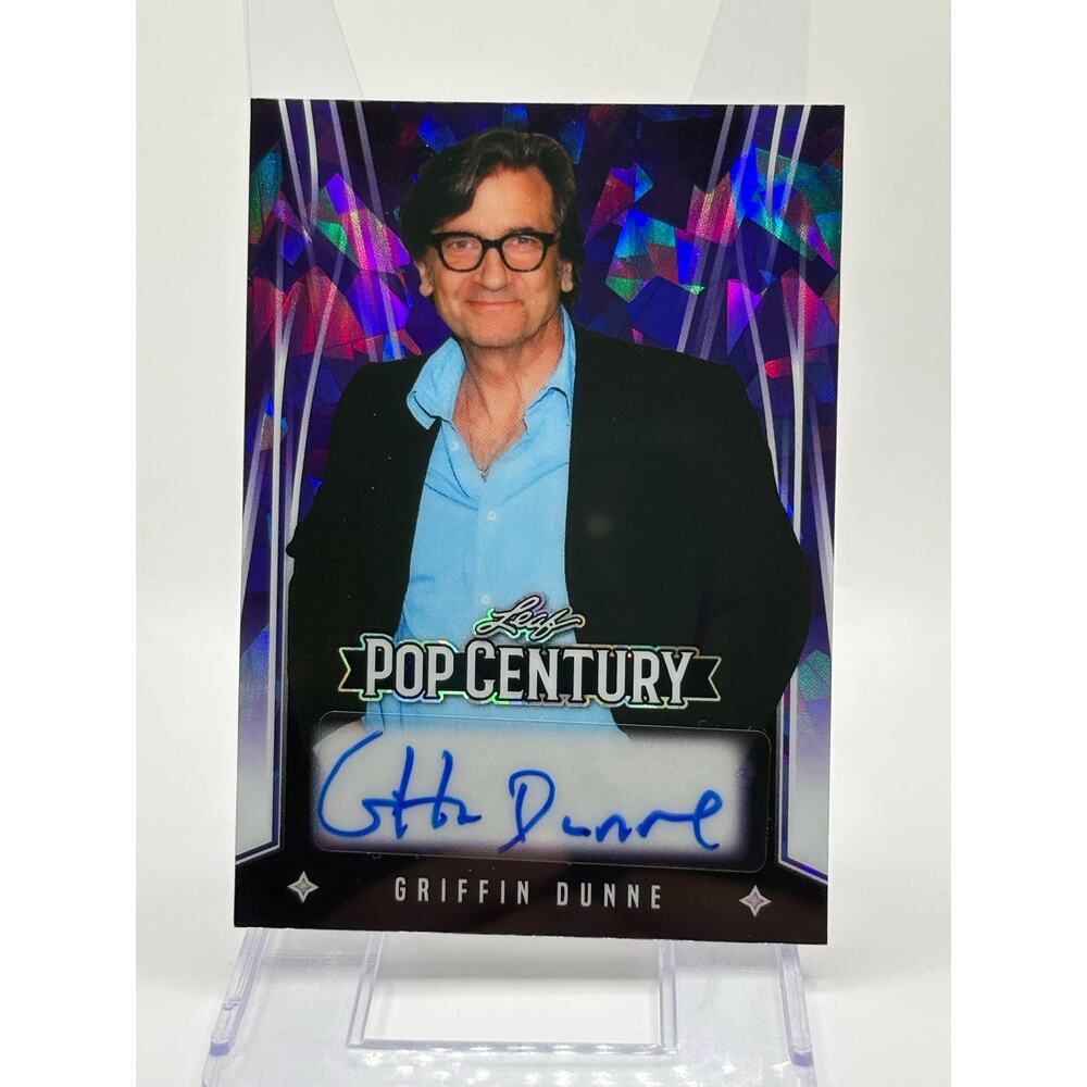 2025 Leaf Pop Century Griffin Dunne Purple Crystal Auto 5/6 SP American Werewolf